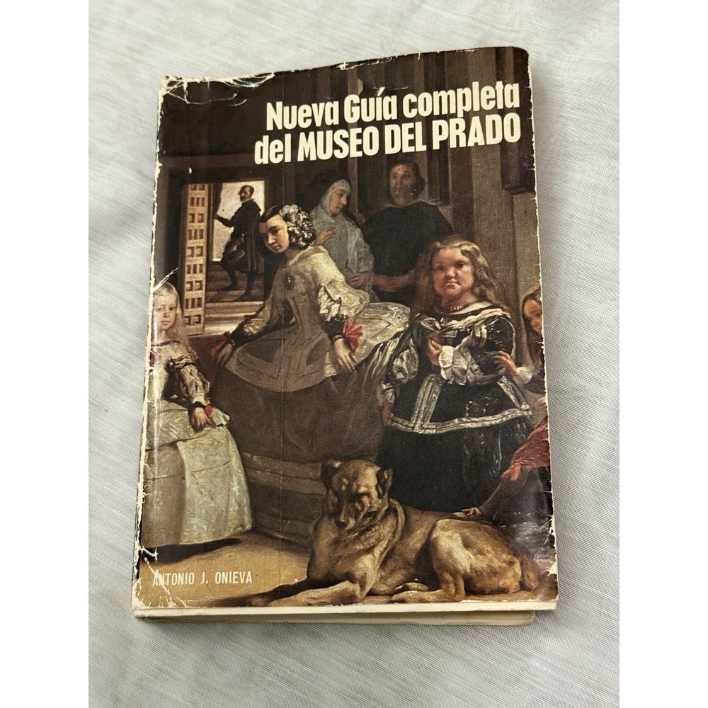 A New Complete Guide to the Prado Gallery (Antonio J. Onieva - 1980) VTG Book